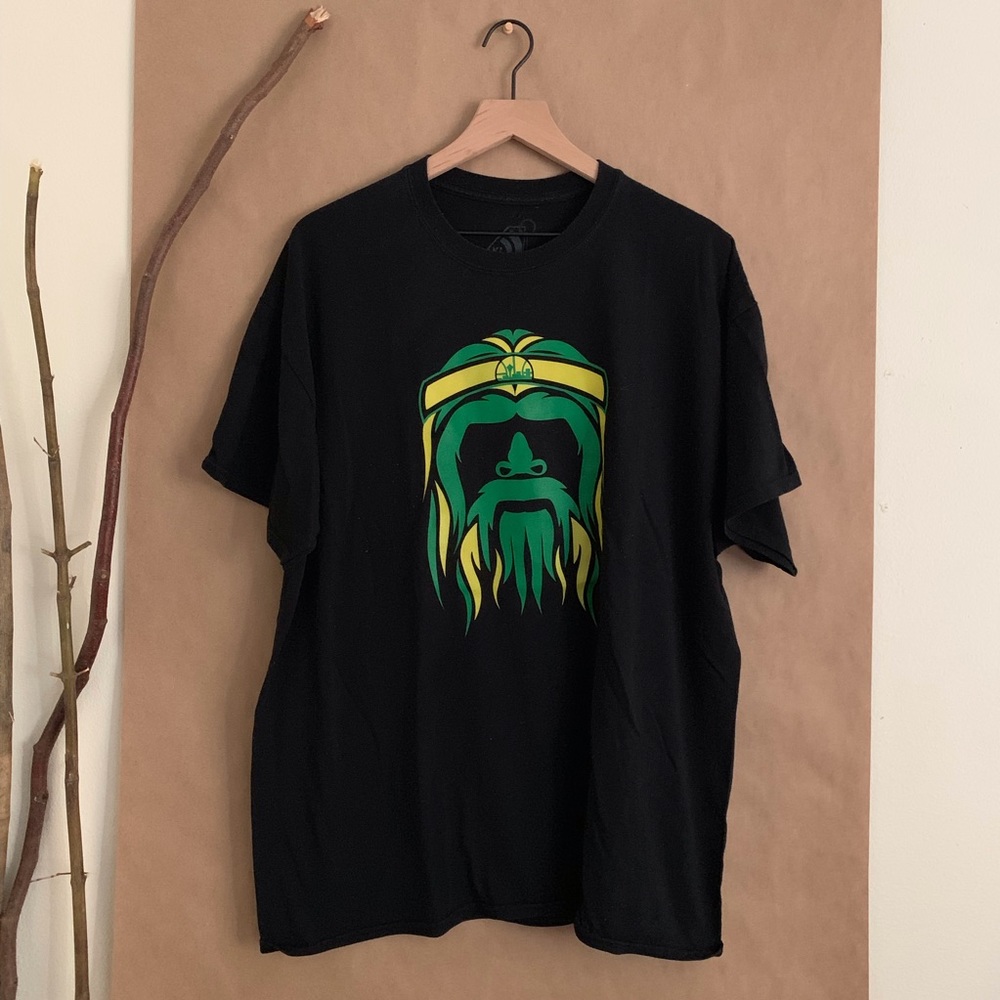 Seattle supersonic Sasquatch. Sonics.